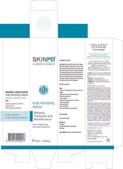 pure whitenol serum carton.jpg Image of carton - pure whitenol serum carton